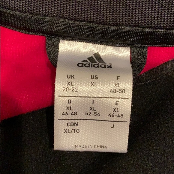 Adidas Boys XL Deutscher Fussball-Bund Zip Sweater - Picture 4 of 5